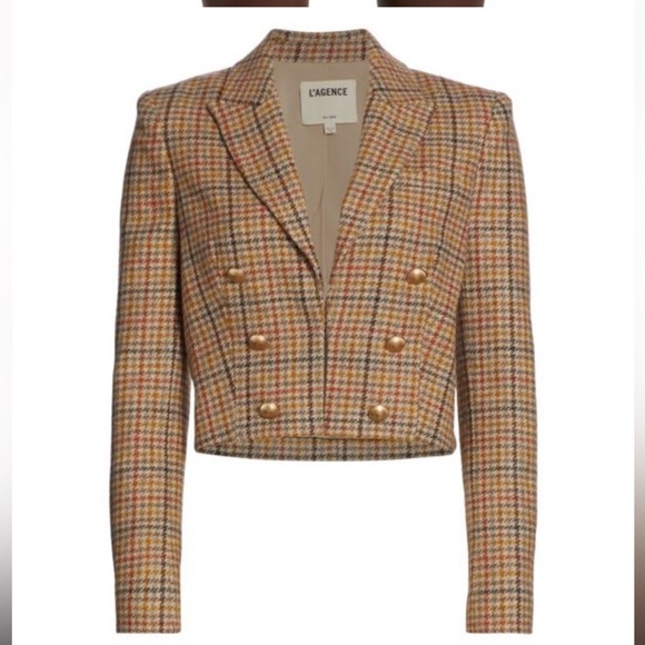 L'AGENCE
Inez Cropped Blazer - Picture 3 of 8